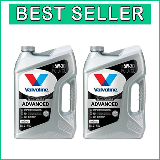 Exceptional 40% Wear Protection Full Synthetic Motor Oil - 10 QT Pack of 2