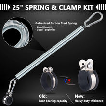 Load image into Gallery viewer, Premium Semi Truck Air Lines: 12 FT ABS Power Hoses with Stainless Steel Clamps