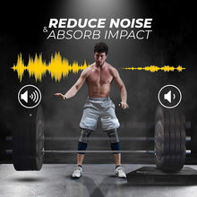 Load image into Gallery viewer, Premium Weightlifting Drop Pads with PVC Cover &amp; Carry Handles - Pair of 2