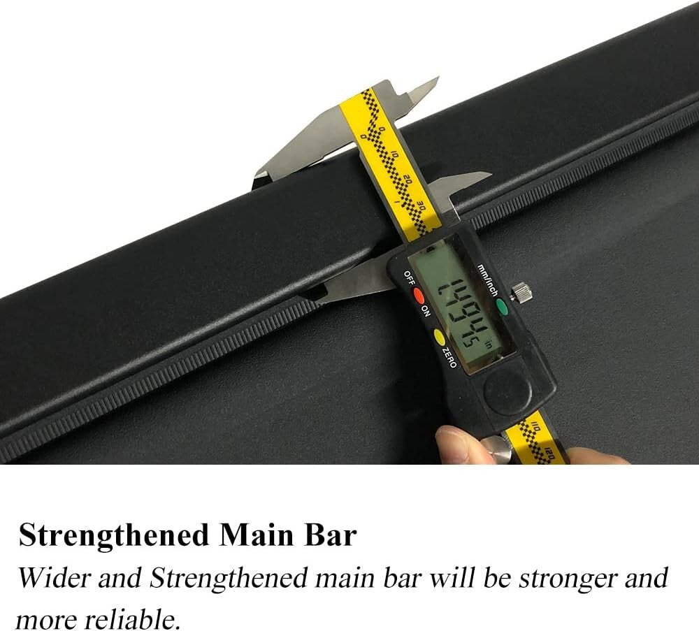 All-Weather Retractable Cargo Cover for Hyundai Palisade 2020-2025, Easy Install