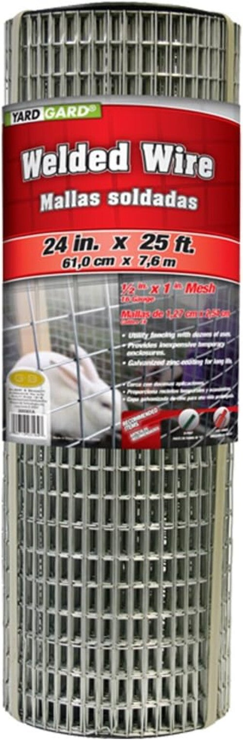 Durable 1/2 x 1 Inch Galvanized Wire Mesh for Garden and Property Protection