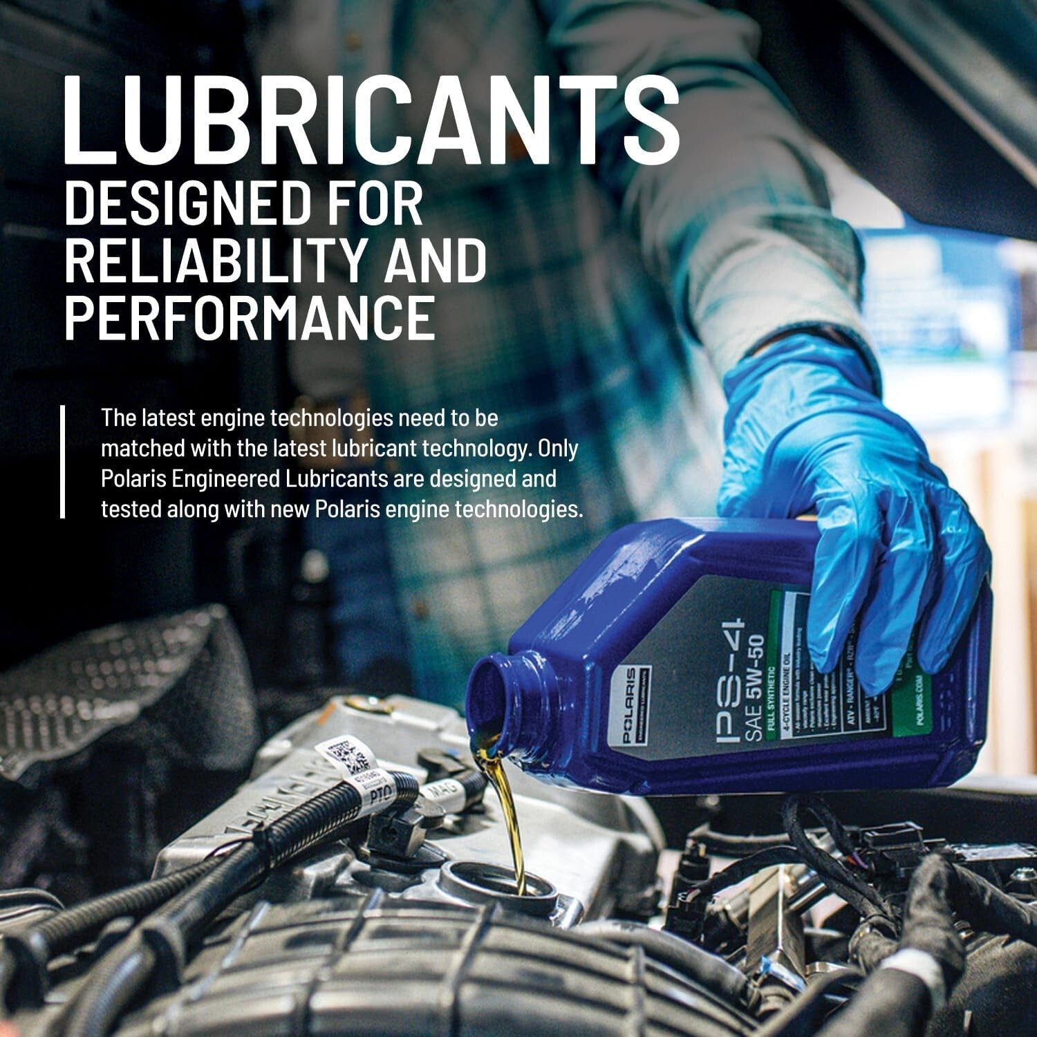 Advanced 4-Stroke Gearcase Lubricant - AGL Full Synthetic 128 Fl. Oz. for ATVs