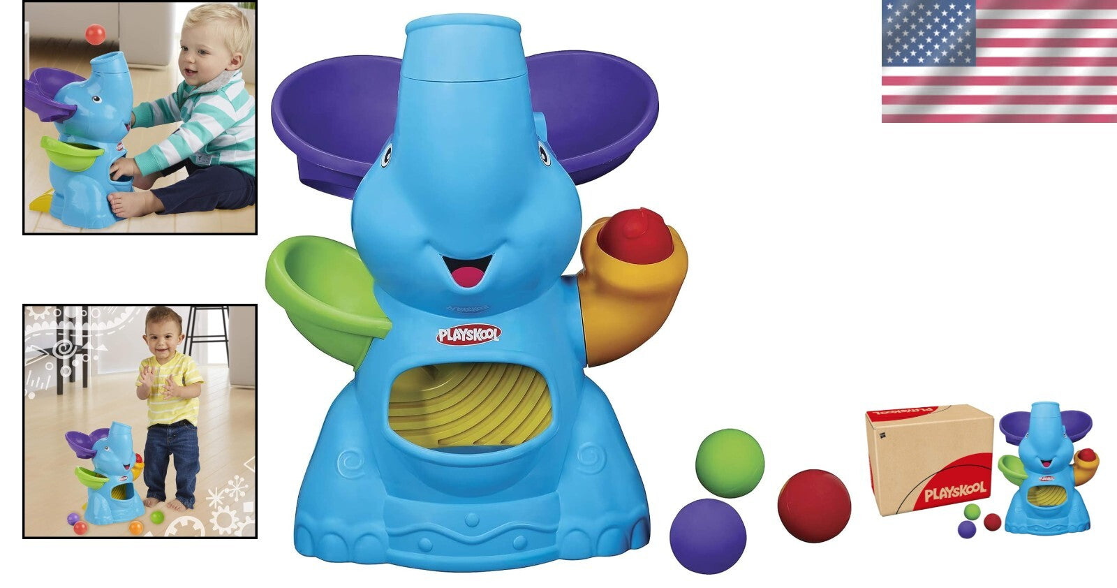 Active Play Elephant Toy with Fun Sounds for Babies: Ideal Gift for 1-Year-Olds