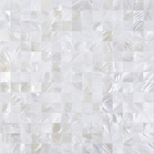 Load image into Gallery viewer, Water-Resistant 12" x 12" Mother of Pearl Shell Tiles for Stylish Renovations