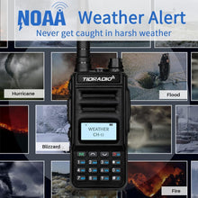 Load image into Gallery viewer, Water-Resistant 5W GMRS Radio with 250 Channels &amp; Programming Guide - 2 Pack