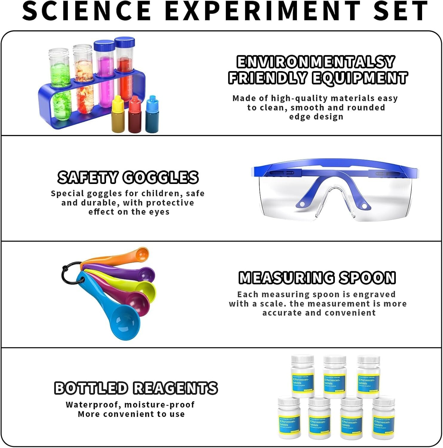 240+ Lab Experiments Chemistry Set - Fun STEM Learning Toys for 6-12 Years Old