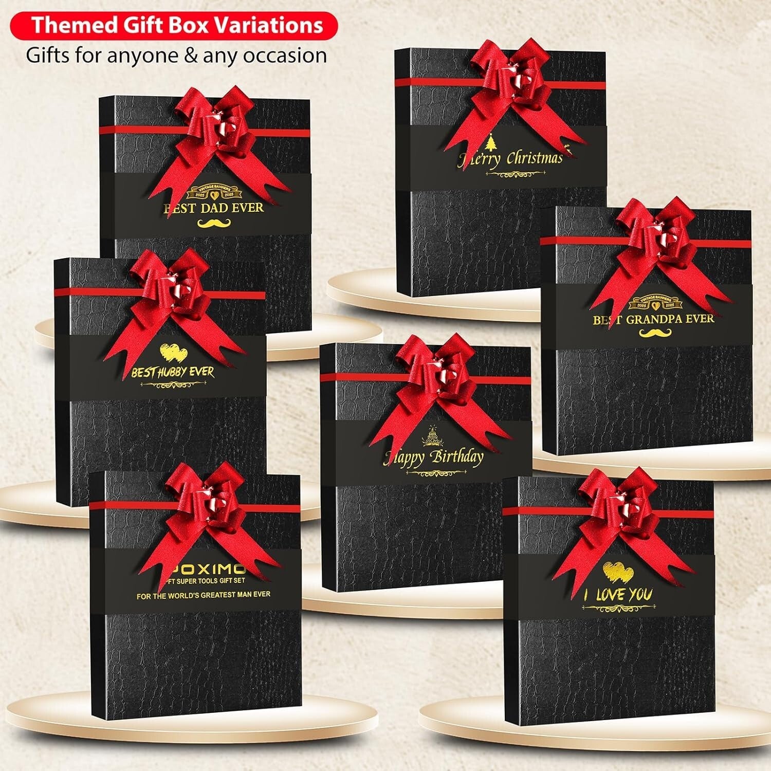 Compact Multitool Gift Set - 14-in-1 EDC Kit with Tactical Pen & Pocket Knife