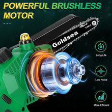 Load image into Gallery viewer, Efficient 8 Inch Cordless Chainsaw - Ideal Tool for Home Garden Maintenance