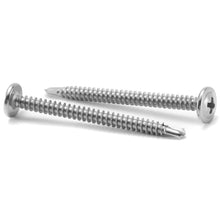Load image into Gallery viewer, Reliable 410 Stainless Steel Truss Head Screws - 2-1/2" Self-Tapping, 500PCS Set