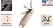 Load image into Gallery viewer, Luxury Leather Key Organizer for 7 Keys - Chic, Secure &amp; Travel-Friendly