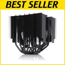 Load image into Gallery viewer, Whisper-Quiet Dual-Tower CPU Cooler with Automatic PWM Fan - Stylish Design