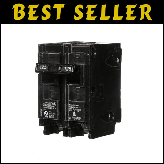 10,000 AIC Double Pole Circuit Breaker for Overload and Short-Circuit Protection