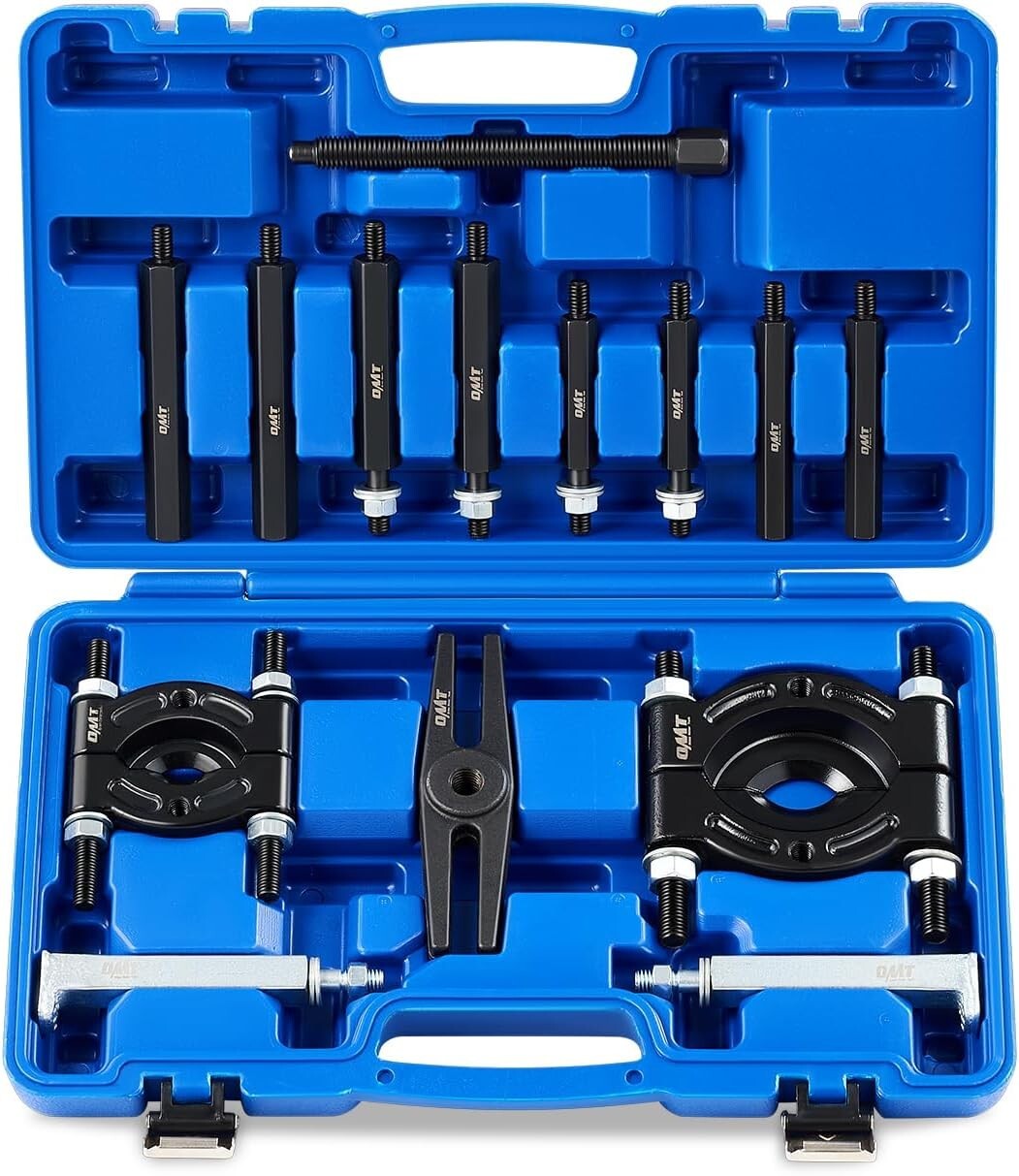 Premium 5 Ton Capacity Bearing Puller Kit - Includes 2" & 3" Separator Jaws