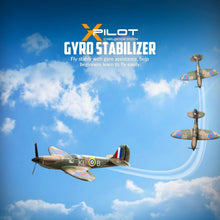 Load image into Gallery viewer, RC Plane Spitfire Fighter 4CH RTF - Easy Aerobatics with Gyro Stabilizer