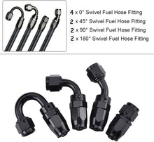 Load image into Gallery viewer, Durable 6AN 20FT Nylon Stainless Steel Braided Fuel Line with 10PCS Fittings