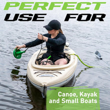 Load image into Gallery viewer, Compact 8-Lb Mushroom Anchor with Snap Hook &amp; 25 Ft Rope - Perfect for Kayaking