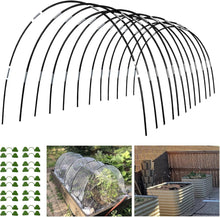 Load image into Gallery viewer, Durable 7FT Greenhouse Hoops - 12 Sets for Raised Bed Plant Protection