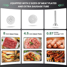 Load image into Gallery viewer, Heavy-Duty Manual Meat Grinder with Dual Sieve Plates - Versatile Kitchen Tool