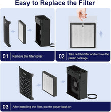 Load image into Gallery viewer, HEPA Air Purifier with Air Quality Monitor for Large Spaces - Auto Mode Included