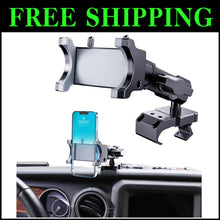 Load image into Gallery viewer, Secure 360° Phone Mount for Jeep Wrangler &amp; Gladiator - Driver Side Convenience