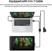 Load image into Gallery viewer, Full-Laminated 15.6" Drawing Tablet with Compatibility for Windows, Mac, Linux