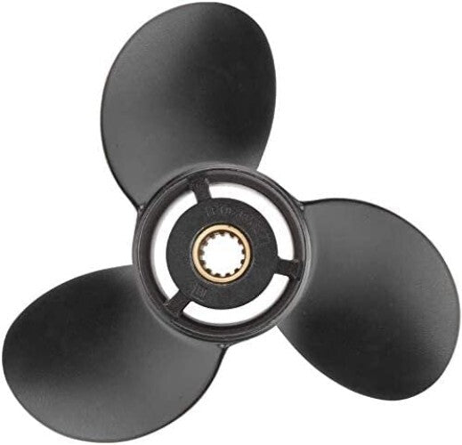 Lightweight Aluminum Propeller 10 3/8x13 for Mercury Engines – 13 Spline Tooth