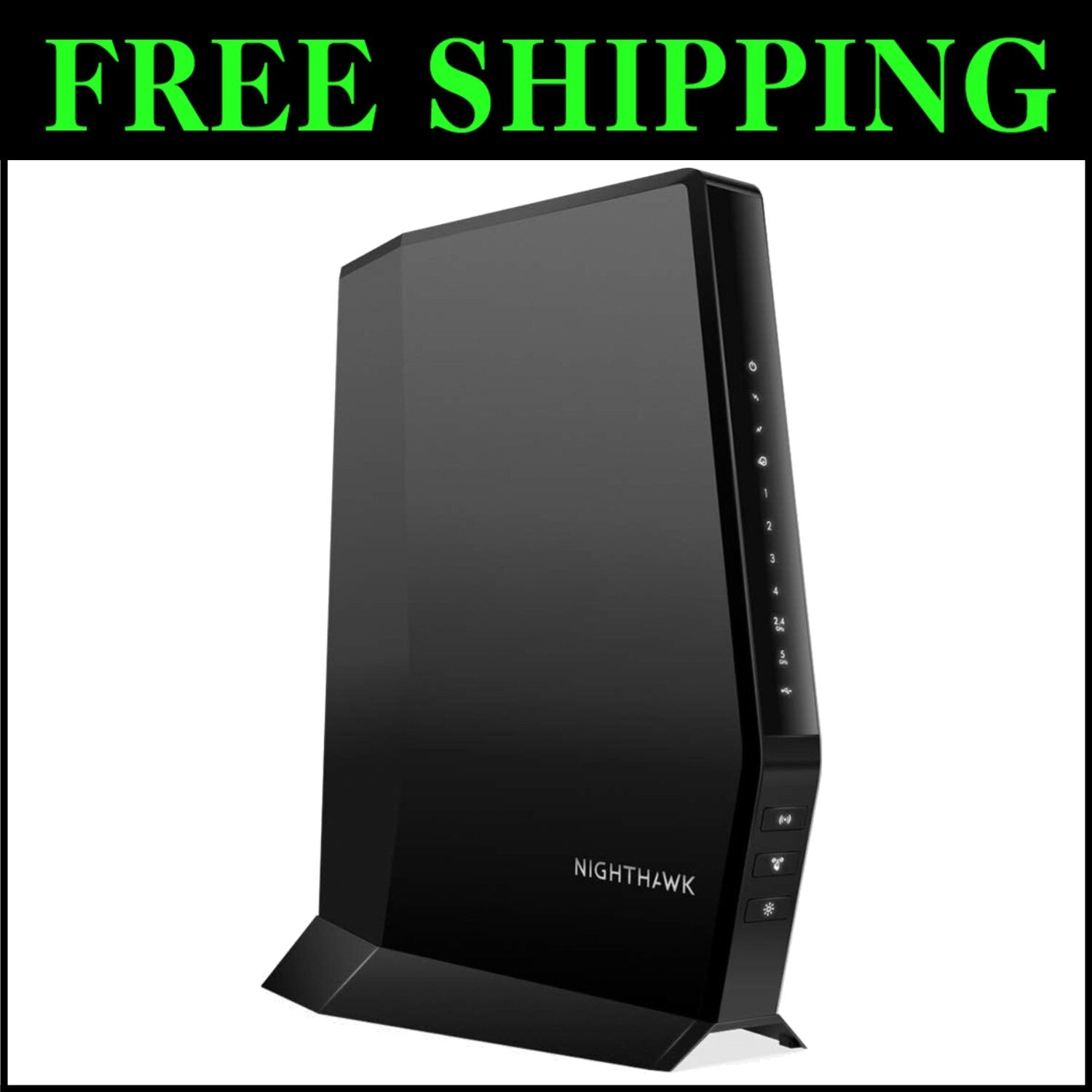 Advanced Nighthawk WiFi 6 Router and DOCSIS 3.1 Modem Combo - Coax Connectivity