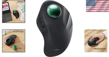 Load image into Gallery viewer, Precision Ergonomic Trackball Mouse, Rechargeable, Ideal for Office and Home Use
