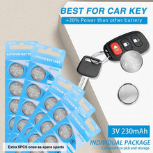 Load image into Gallery viewer, High Power 250 Pack of CR2032 Button Cell Batteries - Long-lasting &amp; Reliable
