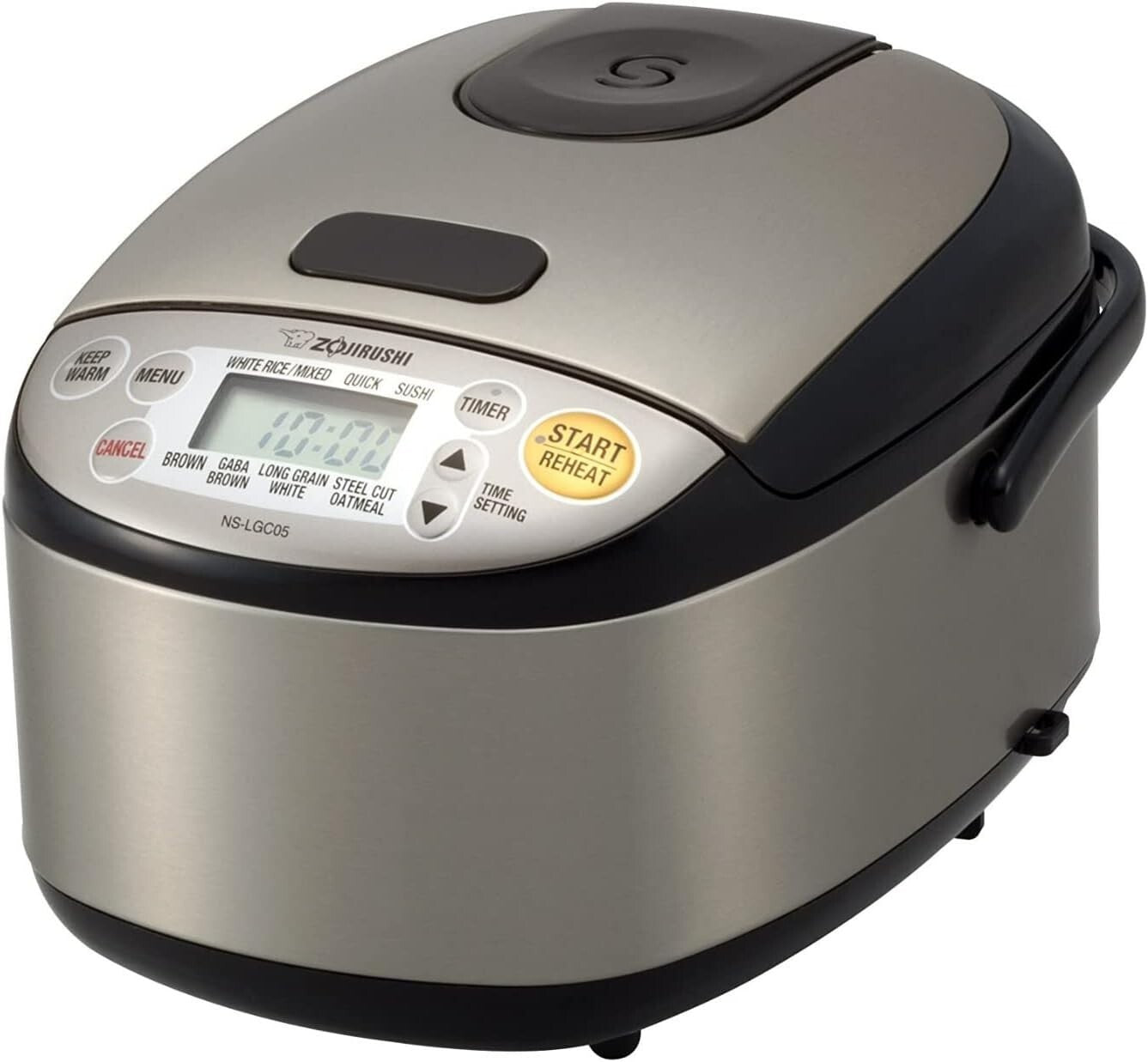 Multi-Setting Rice Cooker with Retractable Cord - Ideal for Hassle-Free Cooking