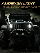 Load image into Gallery viewer, Upgraded 1200% Bright 7-Inch LED Headlights for Jeep Wrangler JKU JK 1997-2018