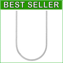 Load image into Gallery viewer, Elegant Sterling Silver Rope Chain - 1mm to 3mm - Choose Your Style &amp; Length