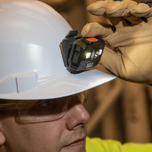 Load image into Gallery viewer, Portable Waterproof Headlamp Kit with Flashlight for Hard Hats - 14-hour Runtime