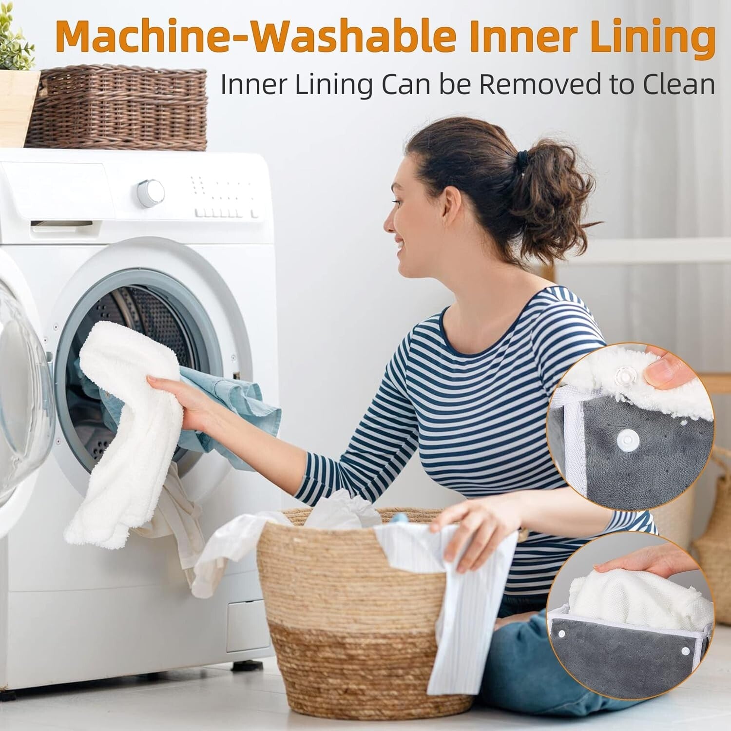 Electric Heated Foot Warmer with 6 Settings, Fast Heating for Ultimate Comfort