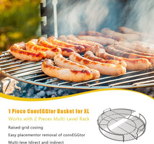 Load image into Gallery viewer, 3-Tier Grilling Rack Replacement Kit for Big Green Egg XL - Dishwasher Safe
