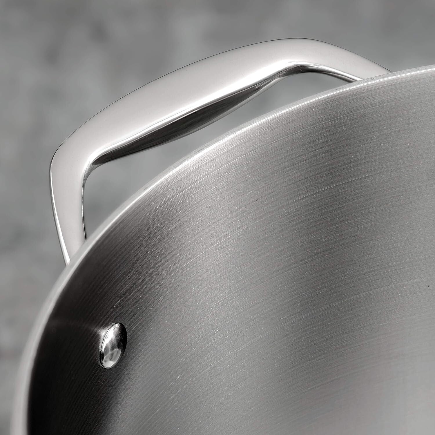 Durable 8-Quart Tri-Ply Stock Pot - Versatile for All Cooktops & Easy Cleanup