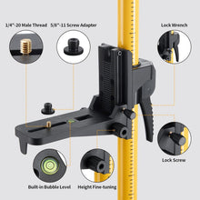 Load image into Gallery viewer, 12 Ft Adjustable Laser Level Pole with Tripod - Precision Measurement Tool