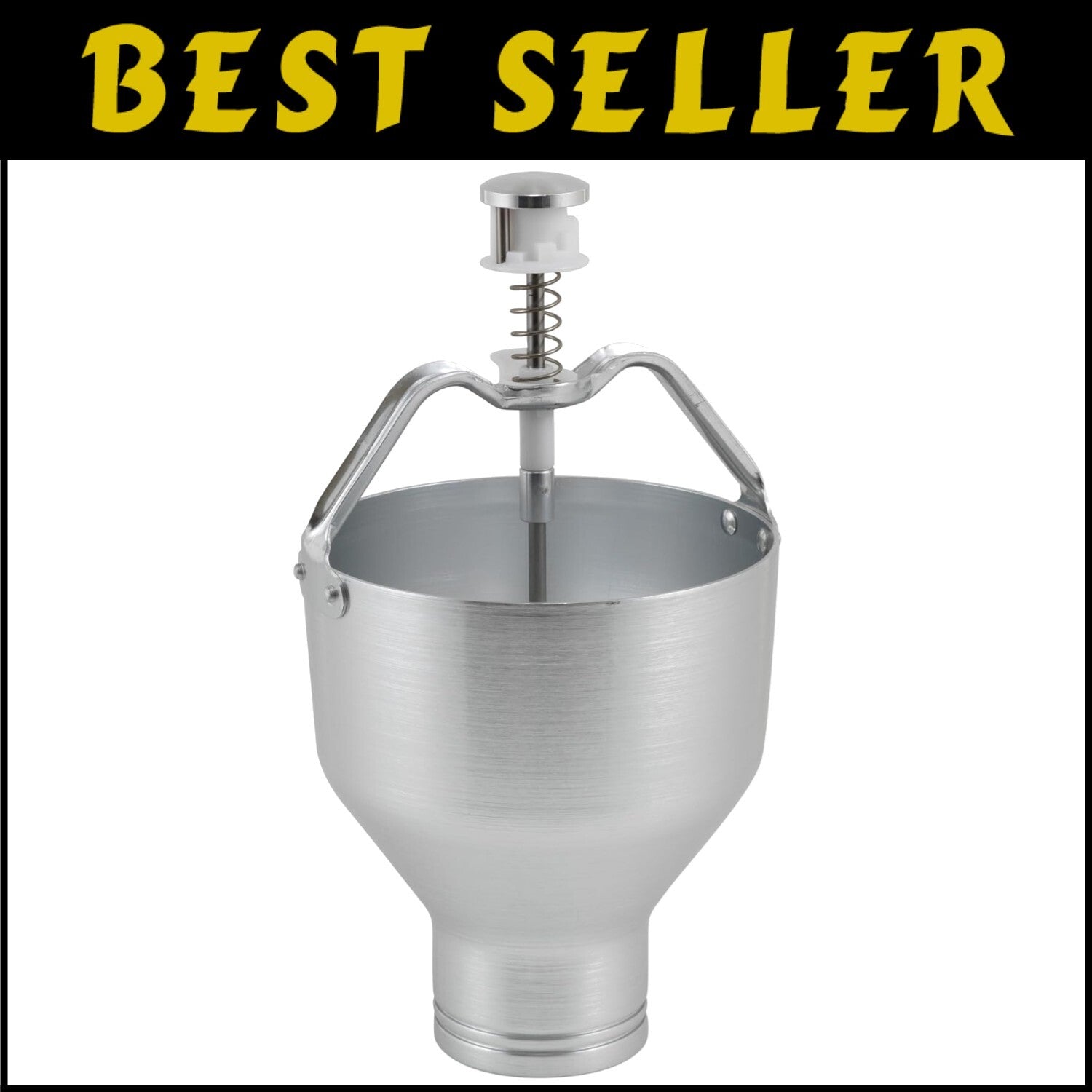 Compact 10 Gauge Aluminum Pancake Dispenser - No Clogs, Just Perfect Pancakes