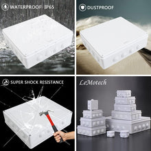 Load image into Gallery viewer, Durable IP65 Waterproof Junction Box for Electrical Projects - 15.7x13.8x4.7in