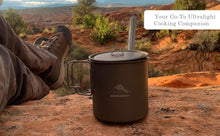 Load image into Gallery viewer, Premium Titanium Pot 650ml - Dishwasher Safe and Insulated Kitchen Essential