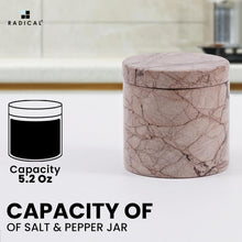 Load image into Gallery viewer, Handmade Marble Salt Cellar Set with Tray - Elegant Spice Holder for Kitchen