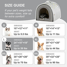 Load image into Gallery viewer, Portable Foldable Pet Tent - Stylish Dog House for Indoor &amp; Outdoor Use