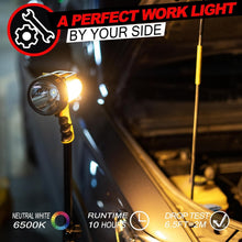 Load image into Gallery viewer, Rechargeable 10000mAh High Lumens Spotlight with 6 Modes for Outdoor Adventures