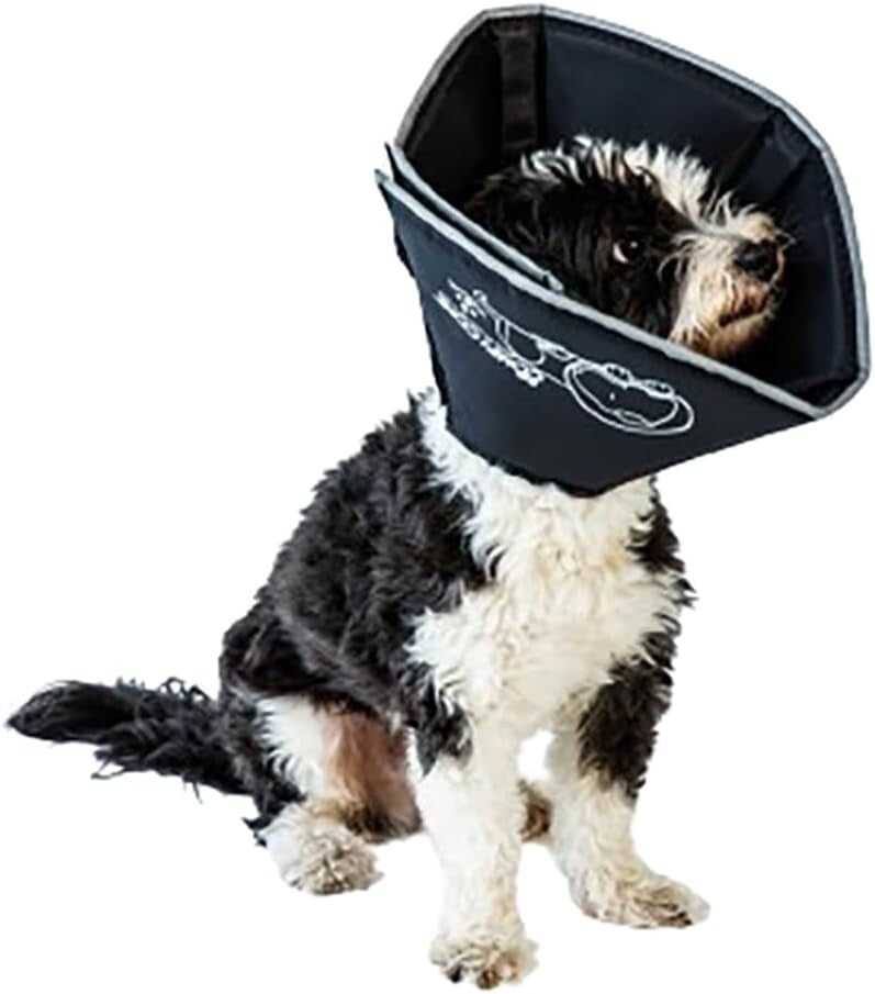 Lightweight Adjustable Pet Recovery Collar - Soft Cone for Surgery & Wound Care