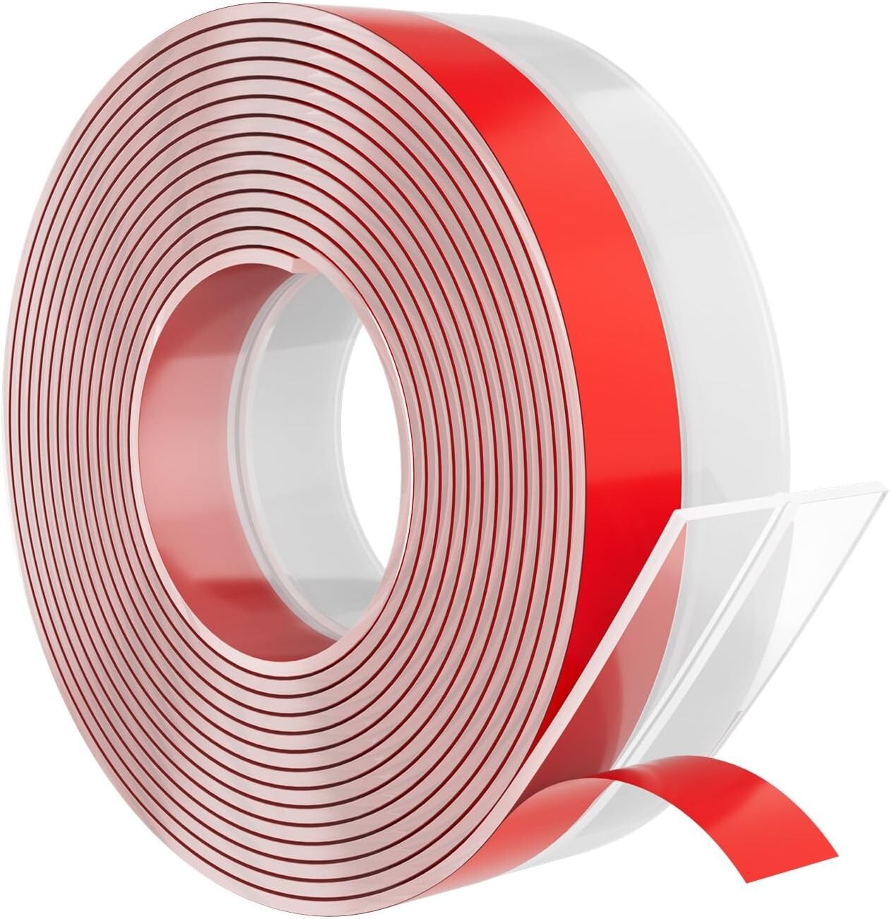 Premium Clear Silicone Door Draft Stopper - 36ft Weather Stripping for Gaps