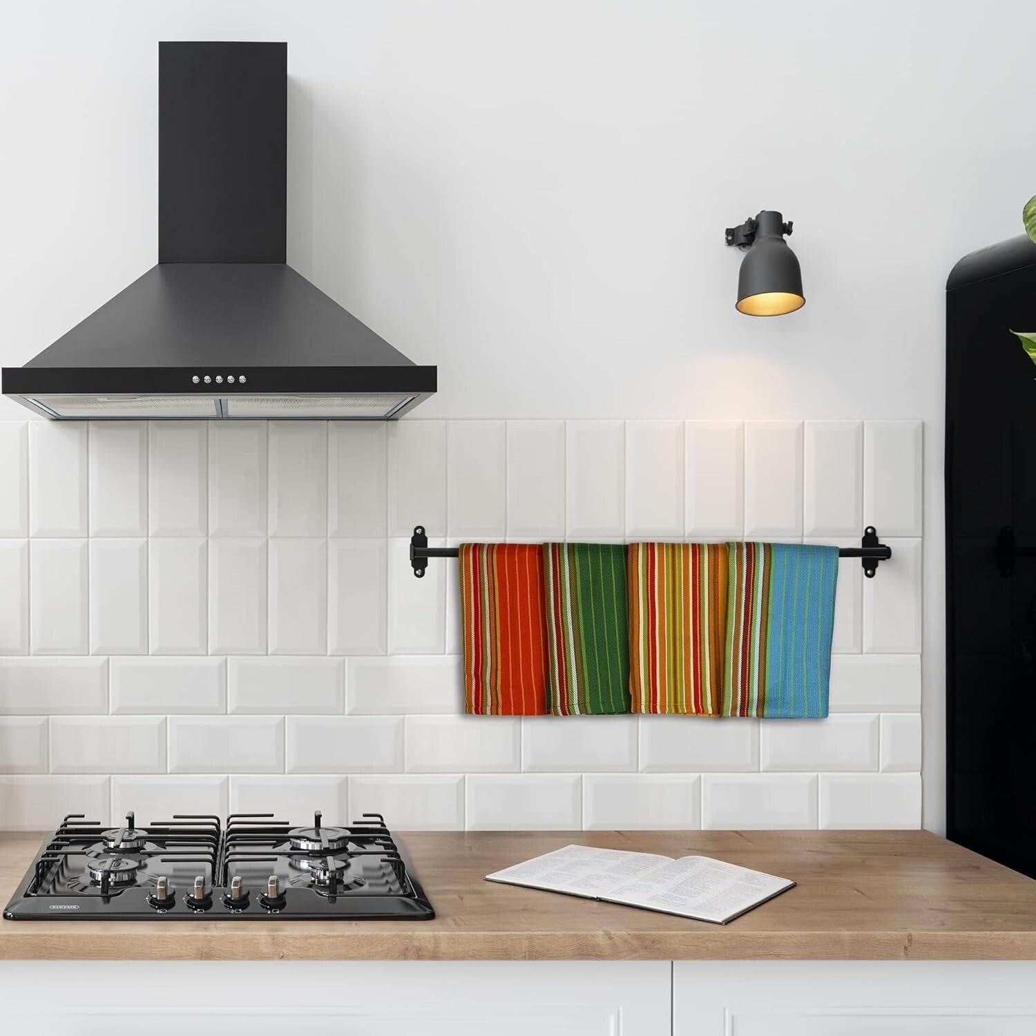 Eco-Friendly 100% Cotton Dish Towels - 12 Linen Hand Towels for Every Occasion