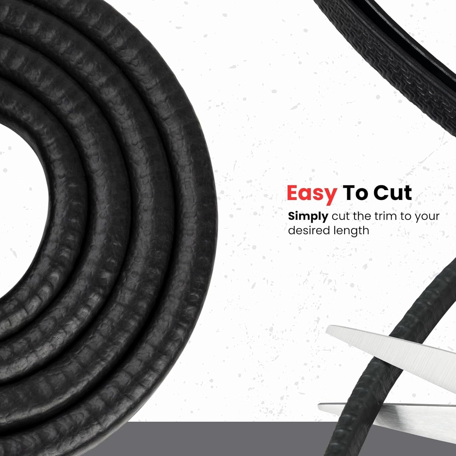 Flexible Edge Trim - 320 Feet PVC Protector for 1/4” Edges - Safe DIY Solution