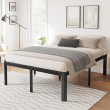 Load image into Gallery viewer, 14in High Heavy Duty King Bed Frame - No Box Spring Needed, Easy to Assemble