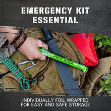 Load image into Gallery viewer, 12-Hour Emergency Glow Sticks - Ultra-Bright, Waterproof, 50-Pack Safety Lights