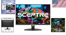 Load image into Gallery viewer, Elevate Your Setup: 27-Inch 100Hz Gaming Monitor with Eye Care &amp; Audio Solutions